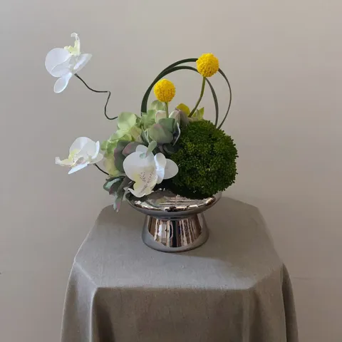 Bouquet de Fleurs Artificielles en Soie de Luxe Moderne Décoration d'Intérieur Arrangement Floral pour Chambre Modèle d'Hôtel