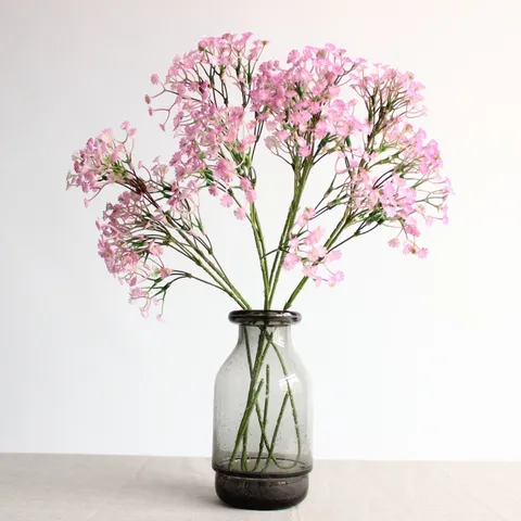 Plastic Gypsophila Artificial Flowers Single Branch Fake Baby's Breath For Home Wedding Photography Decoration