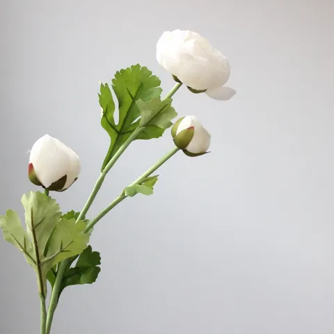 Artificial Tea Rose Silk Flower Branch Home Desktop Decoration Wedding Photography Props Floral Material