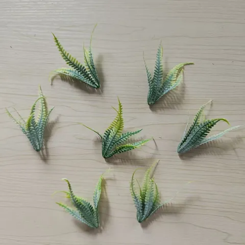 Artificial Greenery Leaves DIY Handmade Craft Simulation Plant Leaves For Wedding Party And Hat Decor