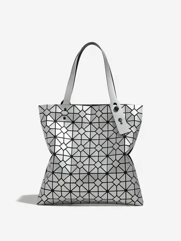 Sac à Bandoulière Géométrique Minimaliste Mode pour Femmes Grand Sac Cabas Casual PU Cuir Sac à Main pour Trajet Quotidien