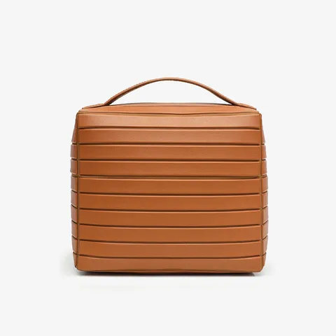 Grande Capacité Cuir Synthétique Trousse de Maquillage Portable Voyage Organisateur de Maquillage Pochette de Toilette Pour Femmes