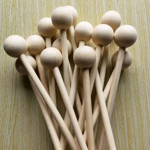 Natural Wood Massage Stick Back Scratching Hammer Wooden Roller Massager Ergonomic Body Relaxing Tool For Home Office
