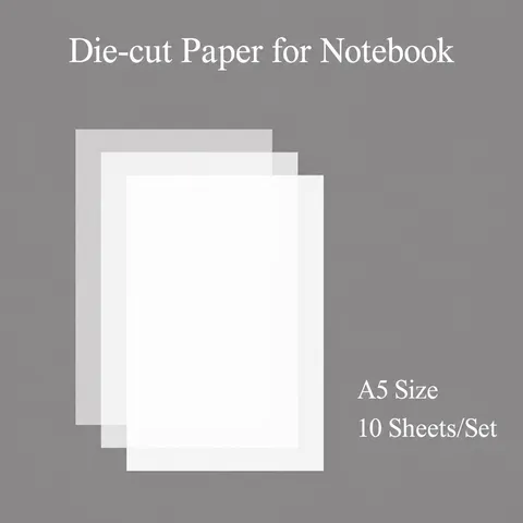 A5 Release Paper For Scrapbook Journaling Translucent Non Stick Craft Paper DIY Stationery Craft Supplies