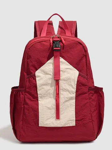 Casual Waterproof Nylon Backpack Large Capacity Foldable Outdoor Travel Hiking Sports School Backpack For Women Men