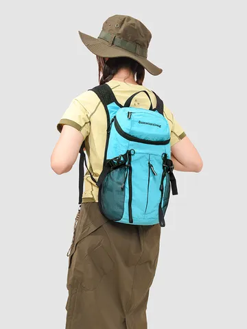 Lightweight Nylon Backpack Casual Travel Daypack Waterproof Hiking Rucksack For Men And Women Outdoor Sport Bag