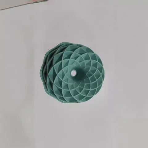 Modern Minimalistisch Silikon Kuchenform Geometrisches Vogelnest Muster Backform DIY Küche Backgeschirr Werkzeug