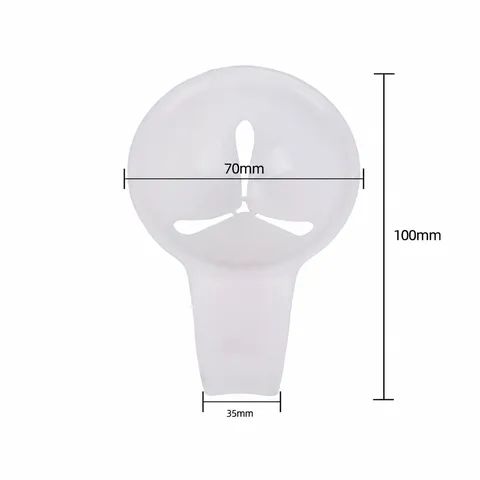 Plastic Egg White Separator Kitchen Egg Yolk Separator Food Grade Egg Divider With Bowl Edge Buckle Clip Gadget