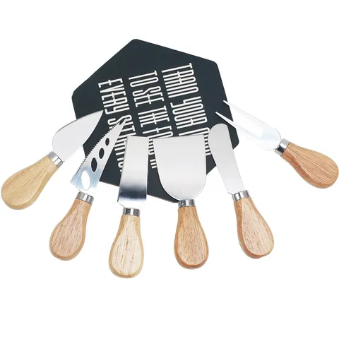 Ensemble de Couteaux à Fromage en Acier Inoxydable Tartineur de Beurre Outil de Cuisine pour Couper Fromage Beurre Pizza