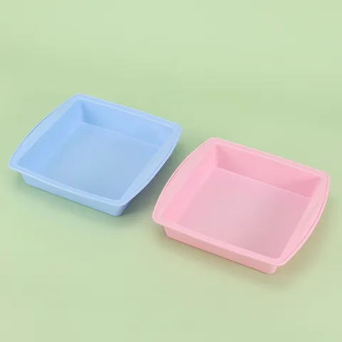 Quadratische Silikon Toastform Kuchen Backform Hitzebeständige Küche Backgeschirr Werkzeug Für Heimküche