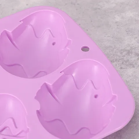 Osterei Silikonform DIY Kuchenbackform Schokolade Fondant Form Küche Backgeschirr Werkzeug Flexibel Antihaft