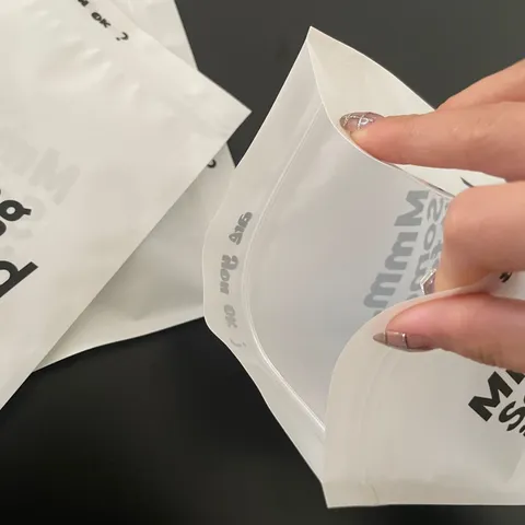 Ins Stil Buchstabe Bedruckt Verdickt Kunststoff Ziplock Beutel Transparente Verpackungsbeutel Für Snacks Kleinigkeiten Unterwäsche Socken Aufbewahrung