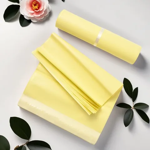 Thickened Yellow Courier Bags Waterproof Plastic Mailing Envelopes Self Sealing Shipping Bags For Clothing Logistics Packing
