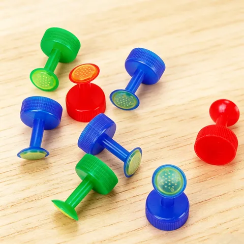 Plastic Watering Nozzle Bottle Cap Sprinkler Head For Garden Plants Flower Watering Tool Portable Practical Accessories