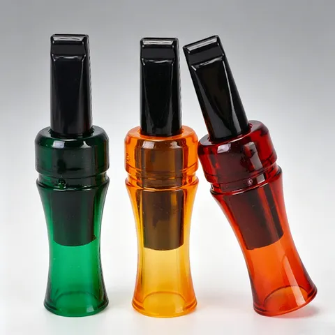 Outdoor Bionic Crow Whistle Hunting Decoy Sound Call Plastic Portable Wildlife Attracting Tool For Camping Hiking