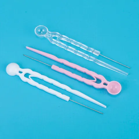 DIY Perler Perle Cueillette Aiguille Outil d'Artisanat Plastique Multi-Fonctionnel Perle Cuillère Pince Pinces Accessoires Faits Main