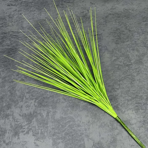 Erba di Canna Artificiale Simulazione Pianta Verde Per Decorazione Matrimonio Casa Nordica Tessuto Seta Plastica