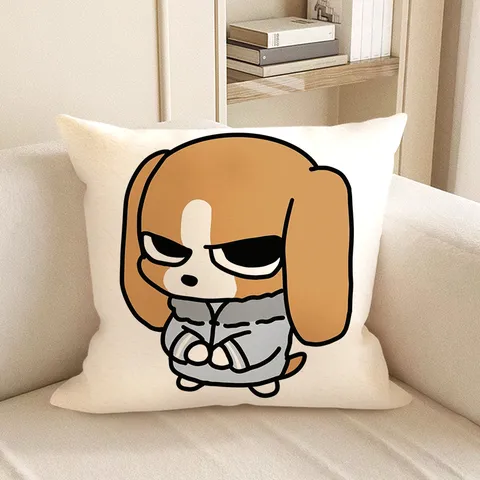 Cuscino Decorativo Stampato con Animale Cartoon Morbido Cuscino in Poliestere Per Divano Letto Soggiorno Decorazione Casa Regalo