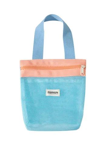 Tragbare Netz Kosmetiktasche Große Kapazität Reise Kulturbeutel Organizer Reißverschluss Make-up Beutel Für Damen Herren