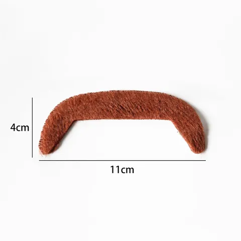 Baffi Finti Divertenti Barba Stili Vari Autoadesivi Fibra Sintetica Per Halloween Cosplay Festa Mascherata Accessori Per Costumi
