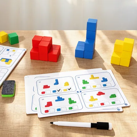 Kids Educational Wooden Building Blocks Math Thinking Enlightenment Learning Toys Number Sense Training Blocks