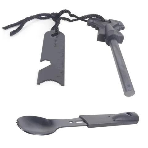Nood Survival Uitrusting Kit Taktische Kunststof Doos Set Multifunctionele Outdoor Overlevingsgereedschappen