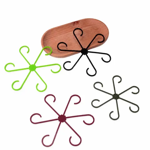Anneau de Support de Tige de Plante en Plastique Piquets de Support de Plante Grimpante