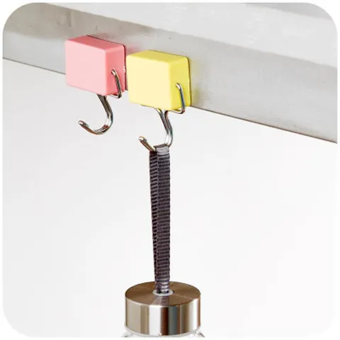 Starker Magnetischer Haken Kühlschrank Magnetischer Mehrzweck Wandhaken Für Küche Zuhause Büro Aufbewahrung Organizer Aufhängung
