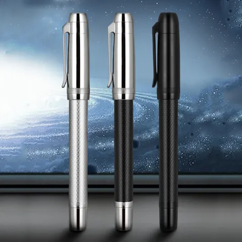 Stylo-plume en Métal Bureau d'Affaires Stylo d'Écriture Coque en Métal Coffret Cadeau de Papeterie de Luxe pour Hommes et Femmes