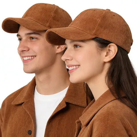 Cappello da Baseball in Velluto a Coste Tinta Unita Classico Stile Coreano Versatile Caldo Regolabile Antivento Parasole Outdoor Sport Casual Unisex