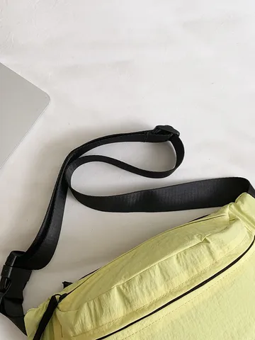 Polychristiko Adiavrocho Nylon Crossbody Tsanta Stithous Casual Sport Riñonera Me Pollaples Tsepes Tsanta Taxidiou Gia Andras kai Gynekes