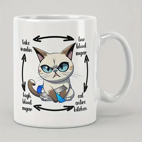 White Ceramic Coffee Mug Modern Minimalist Office Drinkware Microwave Safe Printed Cute Design Ceramic Mug Cup