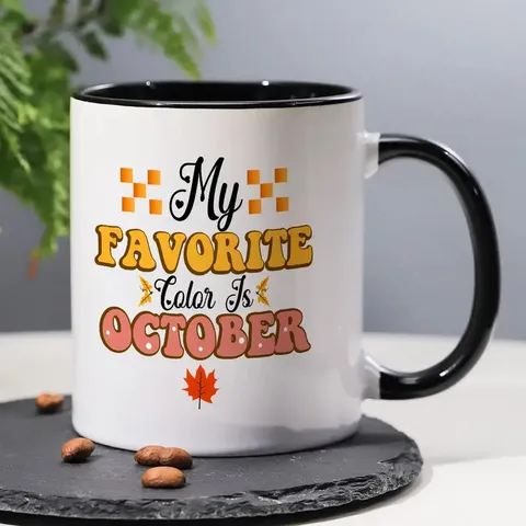 Keramische Koffiemok Modern Minimalistisch Kantoor Drinkgerei Zwart Wit Bedrukte Mok Voor Thuis Dagelijks Gebruik Cadeau