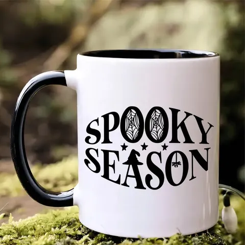 Taza De Café De Cerámica Bonita Taza De Cerámica Estampada Para Oficina Hogar Bebidas Diarias Taza De Patrón Vacacional Variado