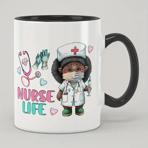 Keramik Kaffeetasse Büro Zuhause Trinkgeschirr Süßes Tier Cartoon Weihnachtsmuster Wasserbecher Keramik Tasse Geschenk