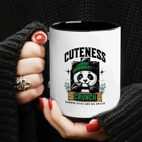 Ceramic Coffee Mug Cute Animal Cartoon Graphic Print Office Tea Cup Microwave Safe Drinkware Gift