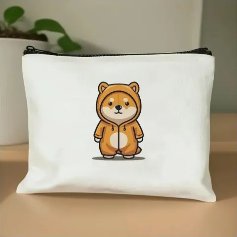 Форετή Τσάντα Καλλυντικών από Каvvaβά Cute Cartoon Animal Print Makeup Pouch Travel Toiletry Organizer Zipper Storage Bag