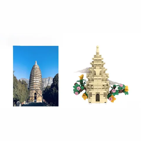 St. Patrick's Day Street View Building Blocks Toy Creative Architecture Pub Model DIY Plastic Bricks Gift