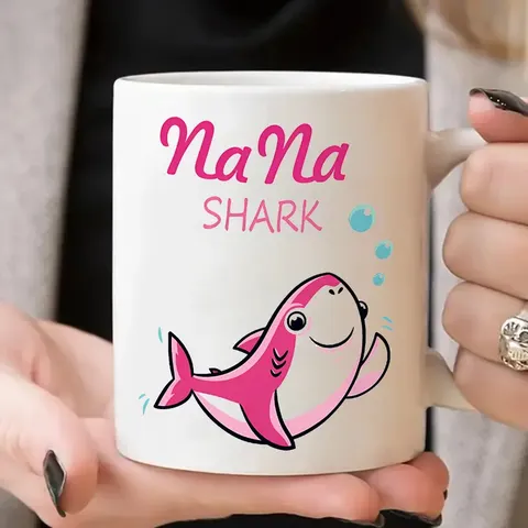 Keramik Kaffeetasse Süße Cartoon Grafik Gedruckt Trinkgeschirr Büro Zuhause Wasserbecher Neuheit Keramik Tasse Geschenk