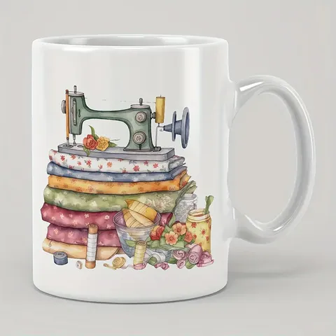 Taza de Café de Cerámica Oficina Menaje Moderno Minimalista Taza Blanca Con Diseño de Estampado Divertido Regalo