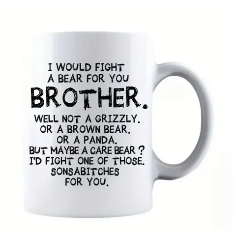 Weißer Keramik Kaffebecher Lustiger Spruch Druck Büro Teetasse Modern Minimalistischer Stil Tägliches Trinkgeschirr Keramik Becher