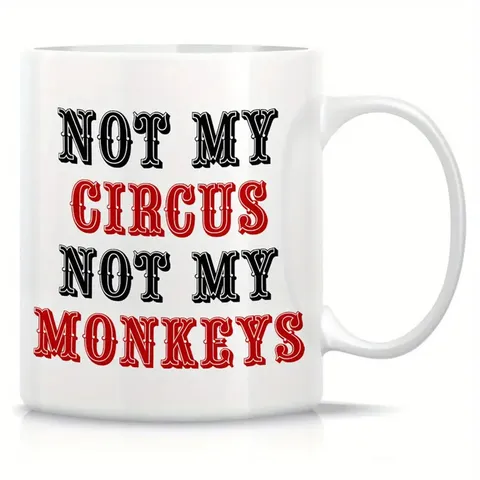 Taza de Café de Cerámica con Frases Divertidas Novedad Taza de Té de Oficina Slogan Inspirador Taza de Cerámica Regalo de Cumpleaños