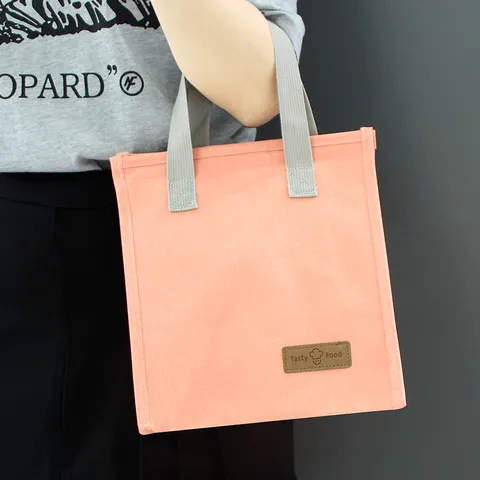 Insulated Lunch Bag Thickened Thermal Food Storage Bag Portable Waterproof Lunch Box For Students Office