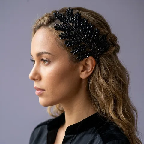 Luxury Rhinestone Floral Headband Alloy Crystal Hair Band Bridal Wedding Party Hair Accessories Women Hair Jewelry