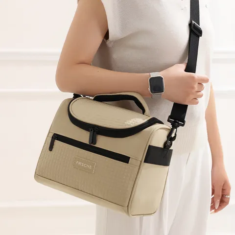 Borsa Termica Portatile per Pranzo Borsa Frigo Impermeabile Isolata Grande Capacità Borsa Picnic Bento Per Lavoratori Studenti