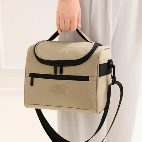Borsa Termica Portatile per Pranzo Borsa Frigo Impermeabile Isolata Grande Capacità Borsa Picnic Bento Per Lavoratori Studenti