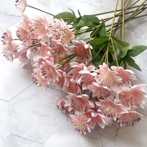 Artificial Dandelion Silk Flower Stem Fake Floral Bouquet For Home Living Room Wedding Party Decorative Craft