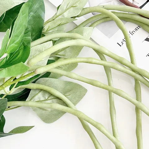 Artificial Simulation Plant Long Branch Four Season Bean Home Decor Wedding Photography Props Fake Greenery