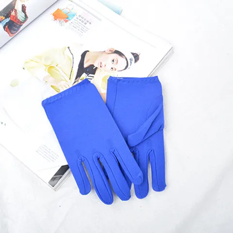 Gants Blancs Fins pour Enfants Gants de Danse de Performance d'Étiquette Accessoires de Gants de Performance pour Filles d'Enfants