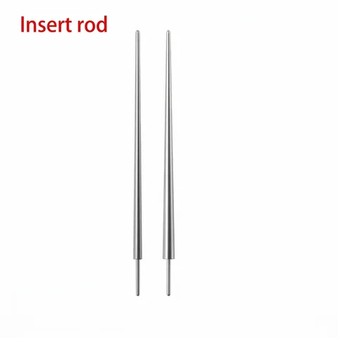 Edelstahl Körper Piercing Führungsnadel Gewinde Piercing Hilfswerkzeug Stift Einsetzstab Für Körper Schmuck Piercing Komponente Ersatz